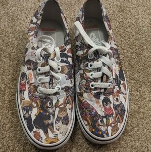 Limited edition ASPCA animal Van's sneakers
